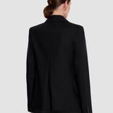 Black Jaden Wool Tailoring Stretch Jacket - Joseph