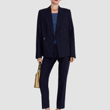 Blue Jaden Wool Tailoring Stretch Jacket - Joseph