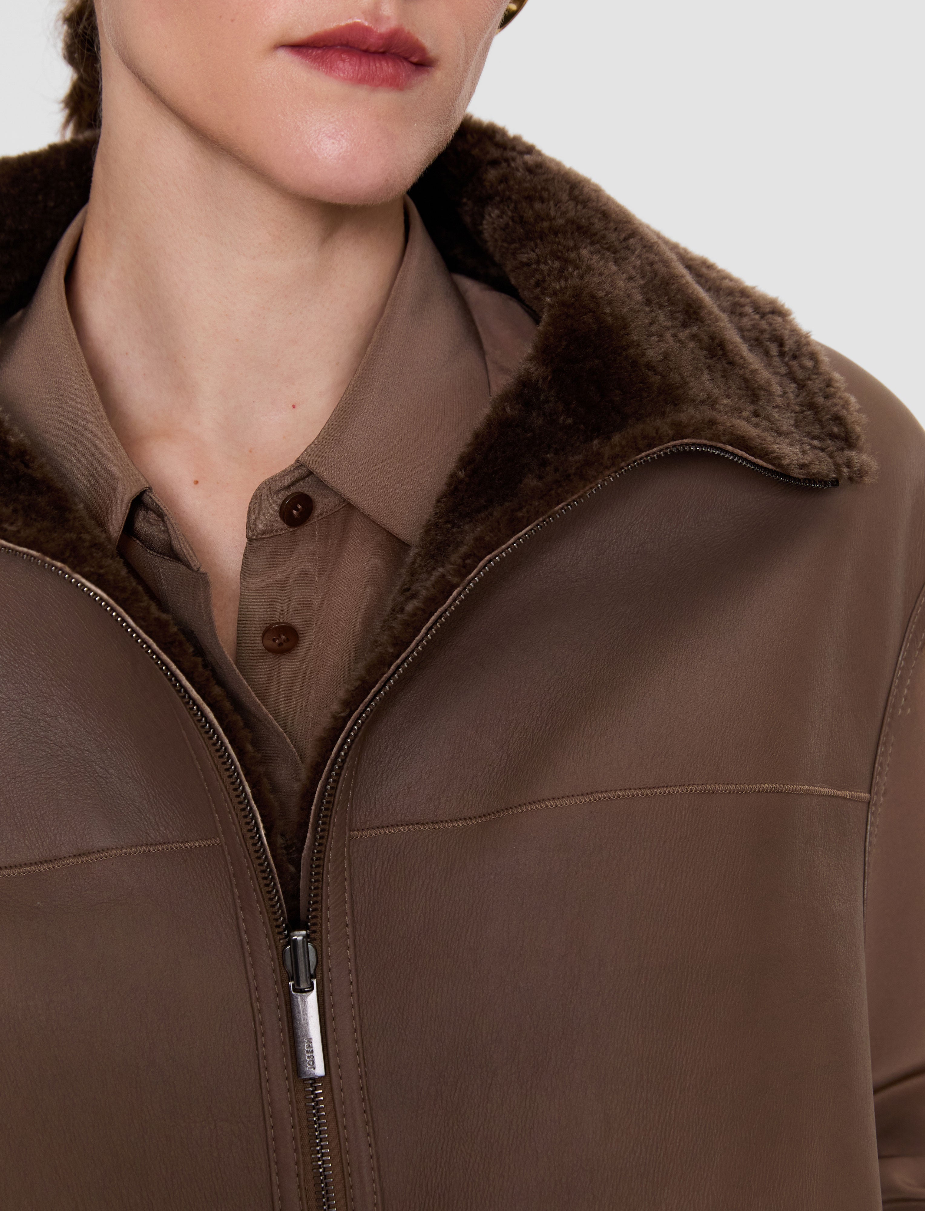 brown-nico-reversible-textured-shearling-gilet-JOSEPH