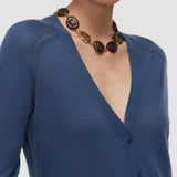 Blue Nisus Cashair Cardigan - Joseph