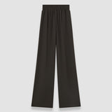 Brown Nour Satin Twill Trousers - Joseph