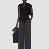 Nour Satin Twill Trousers