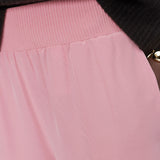Pink Nour Satin Twill Trousers - Joseph