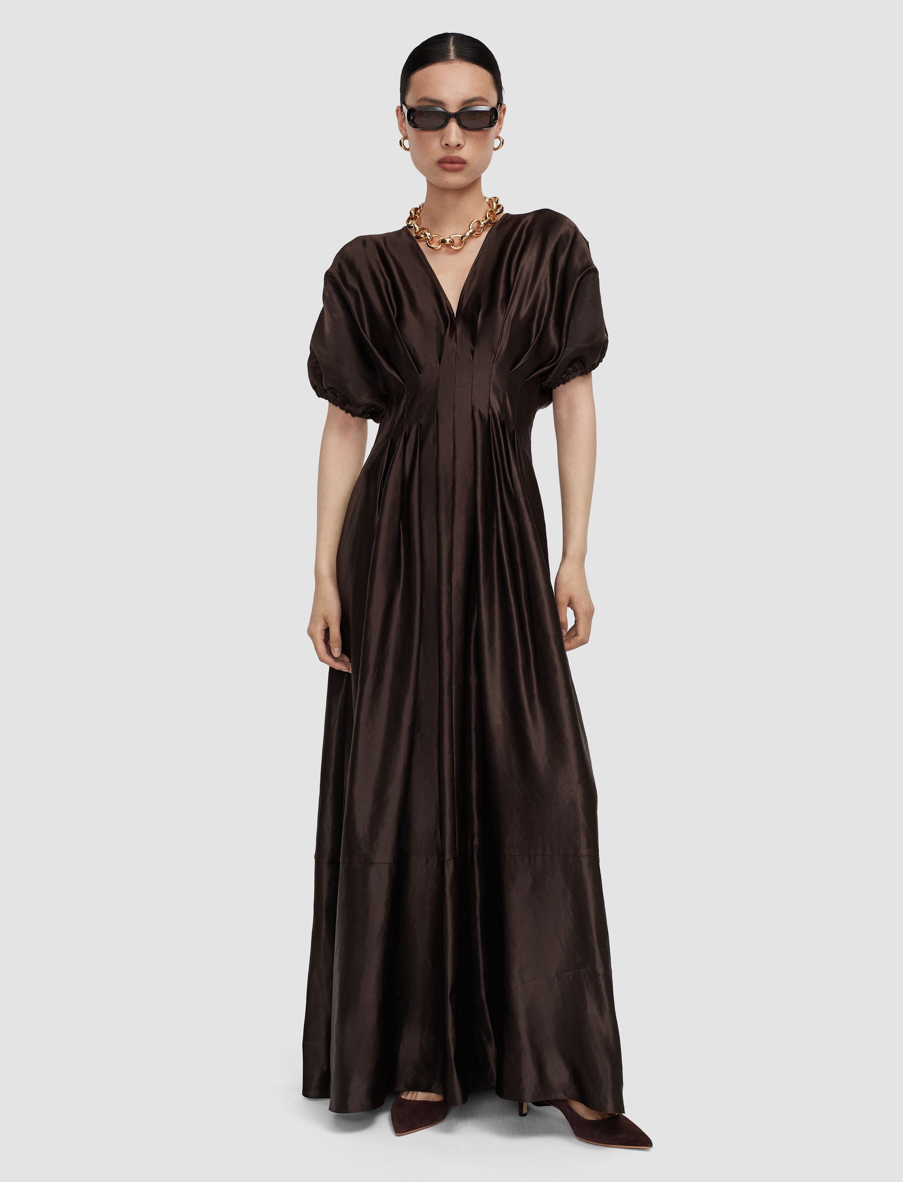 Nova Silk Linen Blend Dress Regular / 32