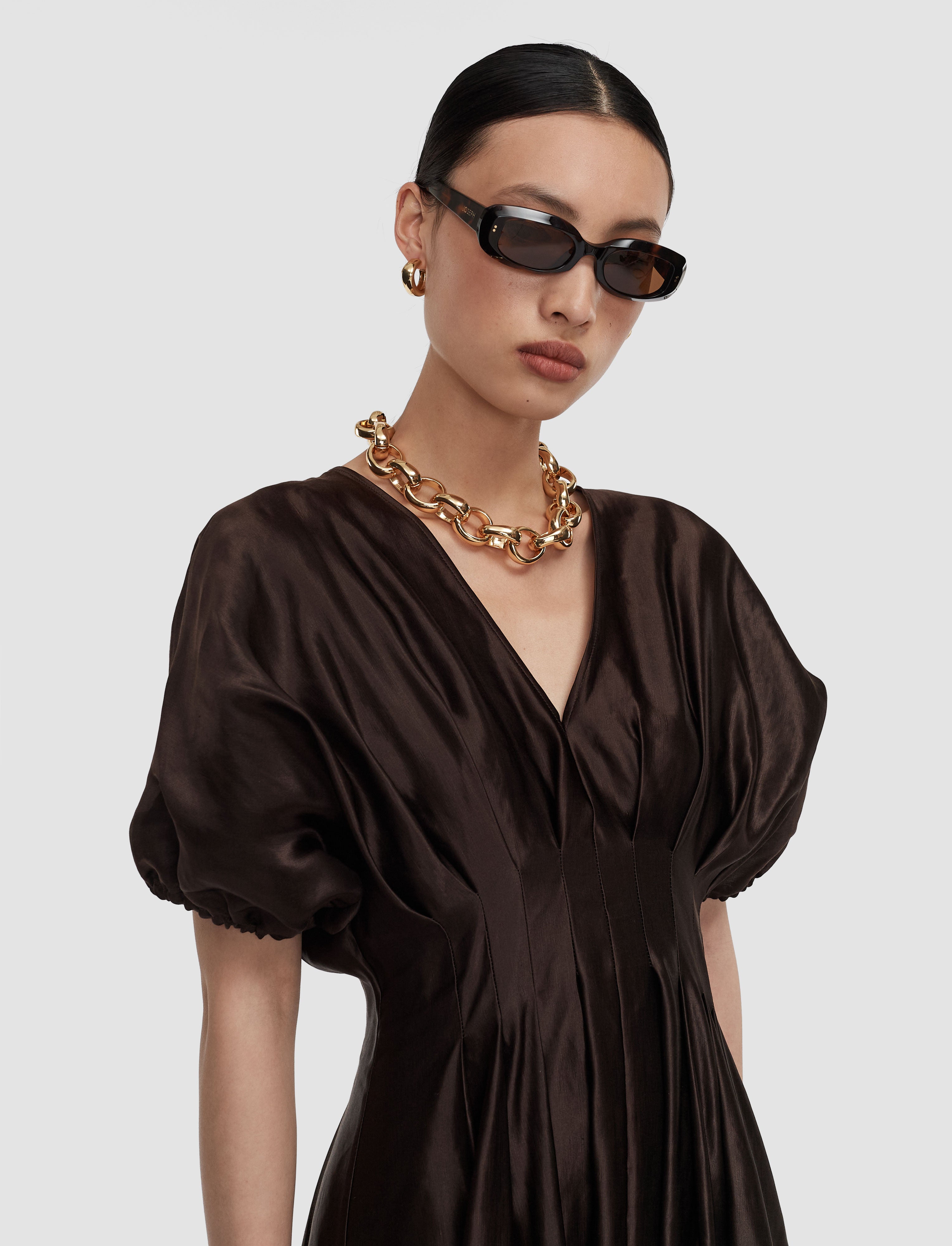 brown-nova-silk-linen-blend-dress-JOSEPH