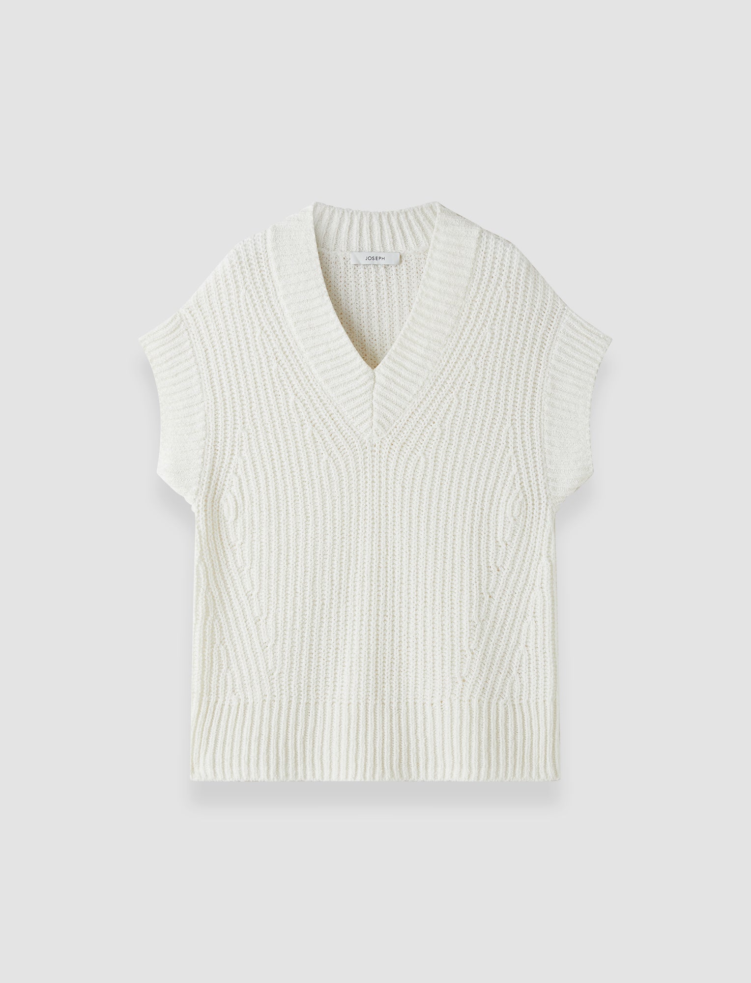 white-nylas-cotton-terry-knit-top-JOSEPH