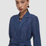 Blue Nymph Fluid Crinkle Jacket - Joseph