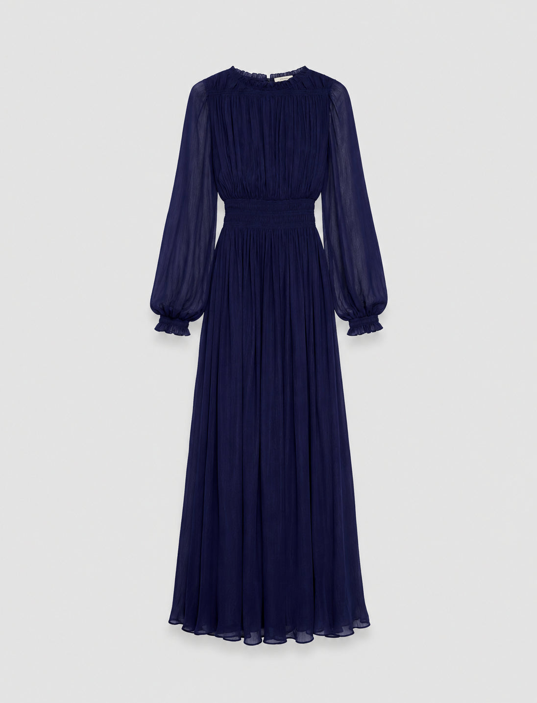 violet-robe-froissee-olivia-viscose-JOSEPH