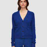 Blue Open Cashmere Cardigan - Joseph