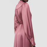 Pink Ophira Double Satin Dress - Joseph