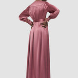 Pink Ophira Double Satin Dress - Joseph