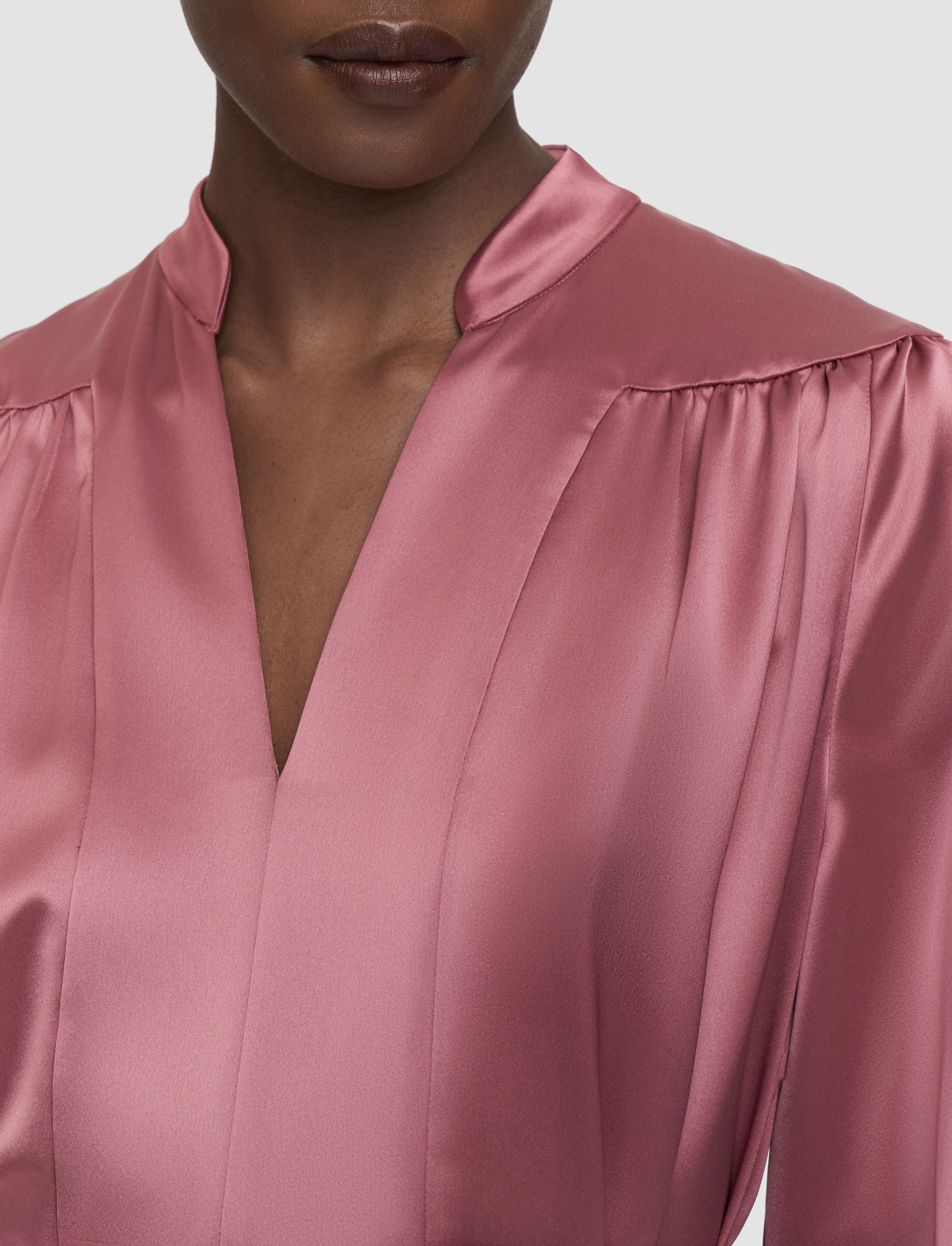 rose-robe-ophira-en-double-satin-JOSEPH