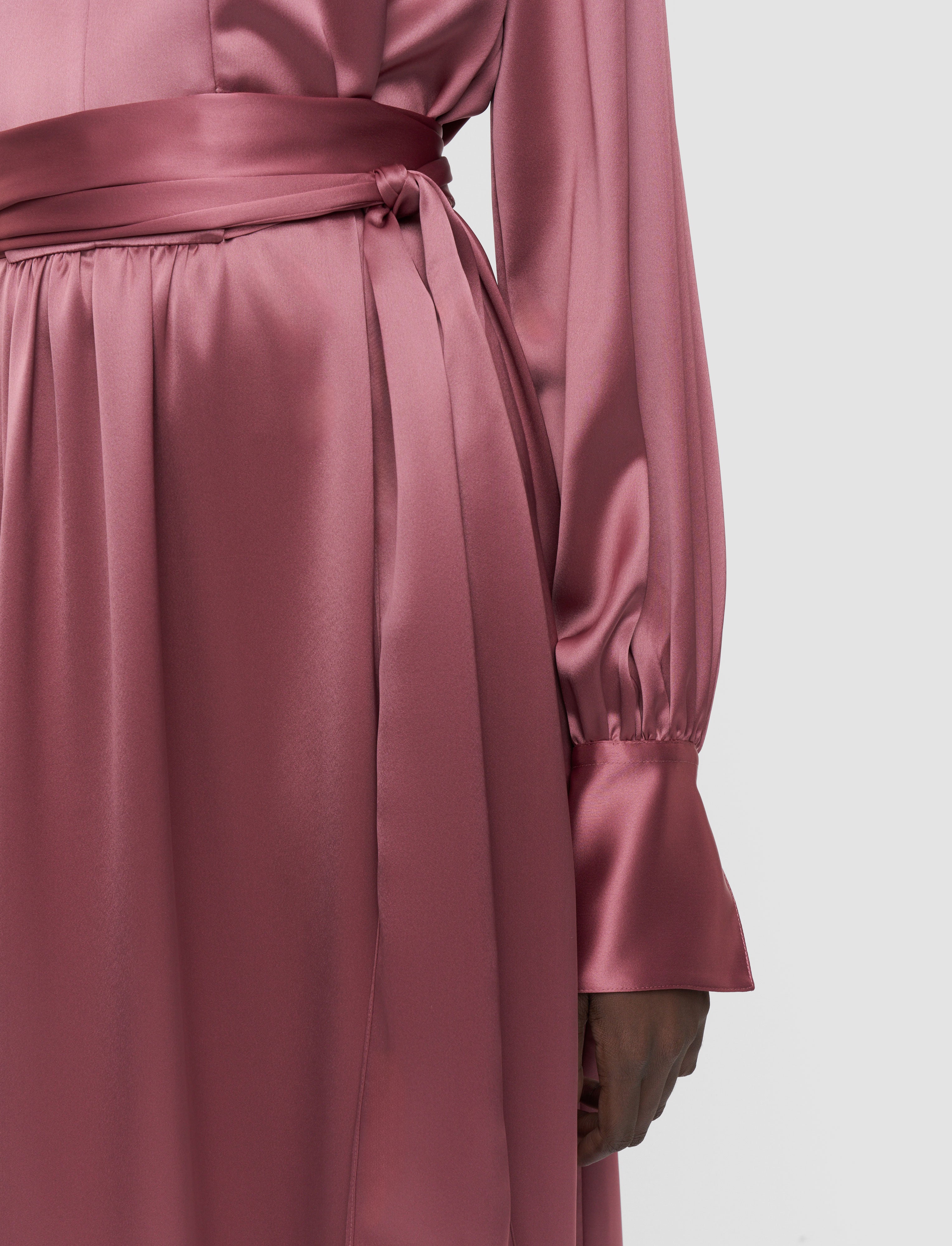 rose-robe-ophira-en-double-satin-JOSEPH