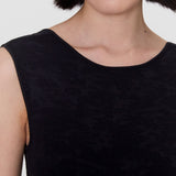 Black Orosia Leopard Jacquard Milano Dress - Joseph