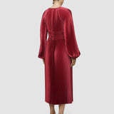 Ortiz Pleated Woven ドレス 