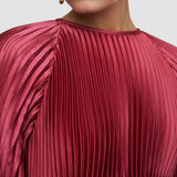 Ortiz Pleated Woven ドレス 