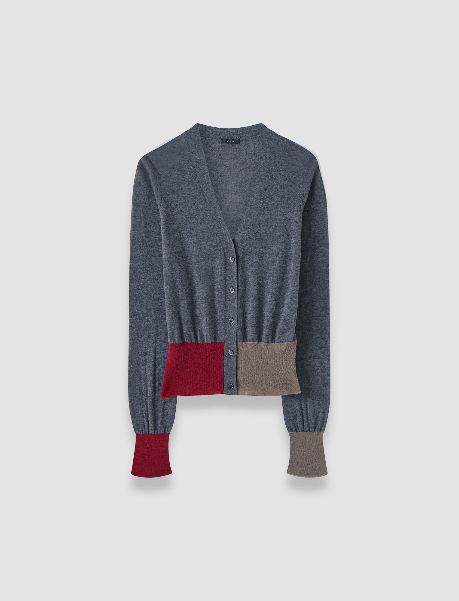 gris-cardigan-en-cashair-effet-superpose-JOSEPH