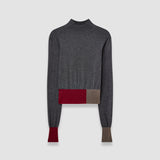 Overlay Cashair Mock Neck Jumper