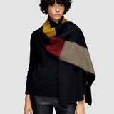 Overlay Wool Scarf