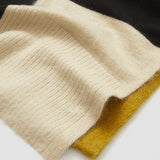 Overlay Wool Scarf