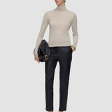 Oxna Light Pure Cashmere High Neck Jumper