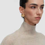 Oxna Light Pure Cashmere High Neck Jumper