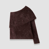 Brown Parwich Super Brushed Cashmere Jumper - Joseph