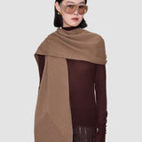 Brown Pasilla Pure Cashmere Scarf - Joseph