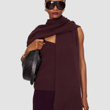 Purple Pasilla Pure Cashmere Scarf - Joseph
