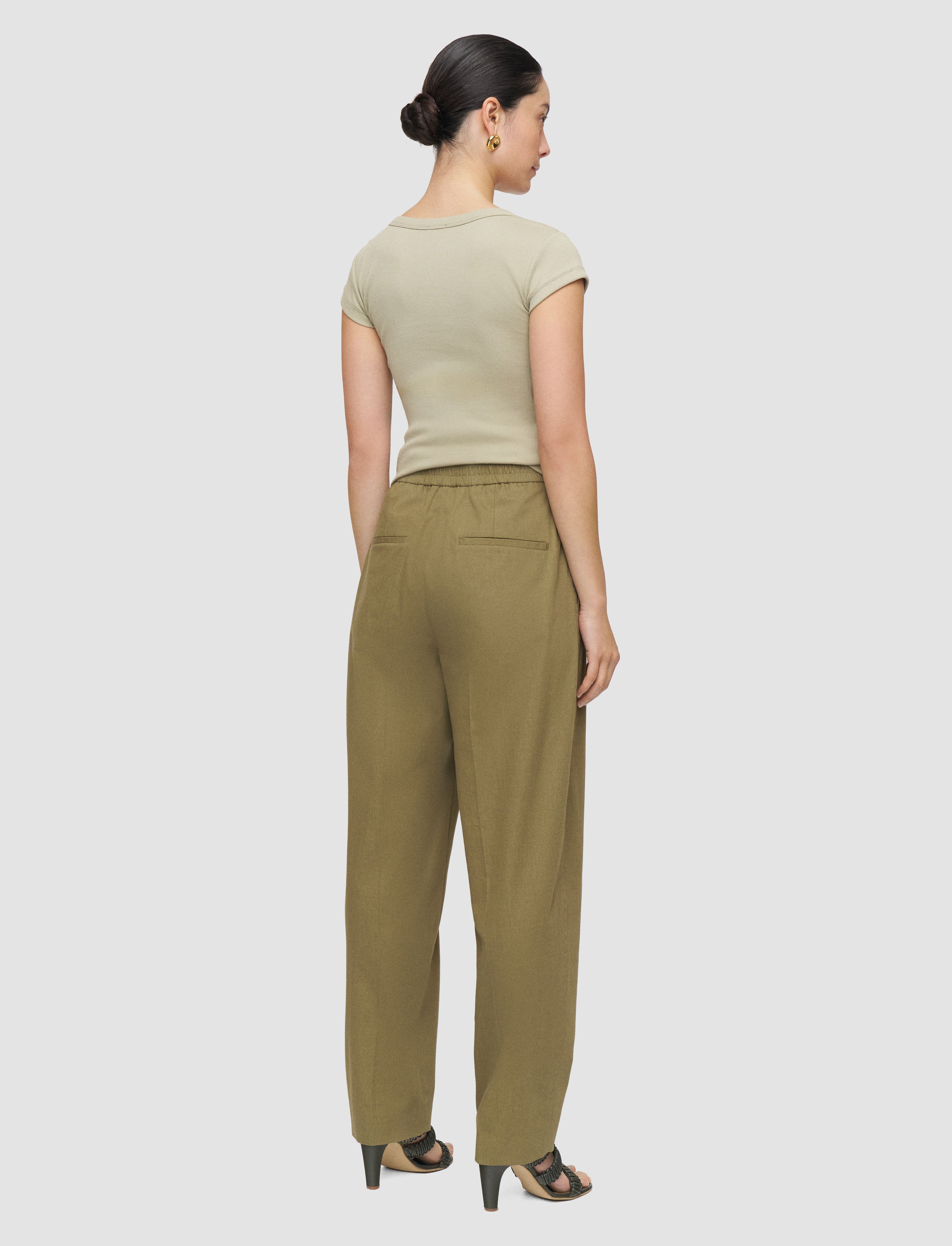 green-paver-light-cotton-trousers-JOSEPH
