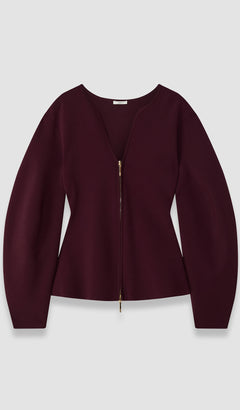 Purple Peggy Compact Milano Jacket - Joseph