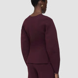 Purple Peggy Compact Milano Jacket - Joseph