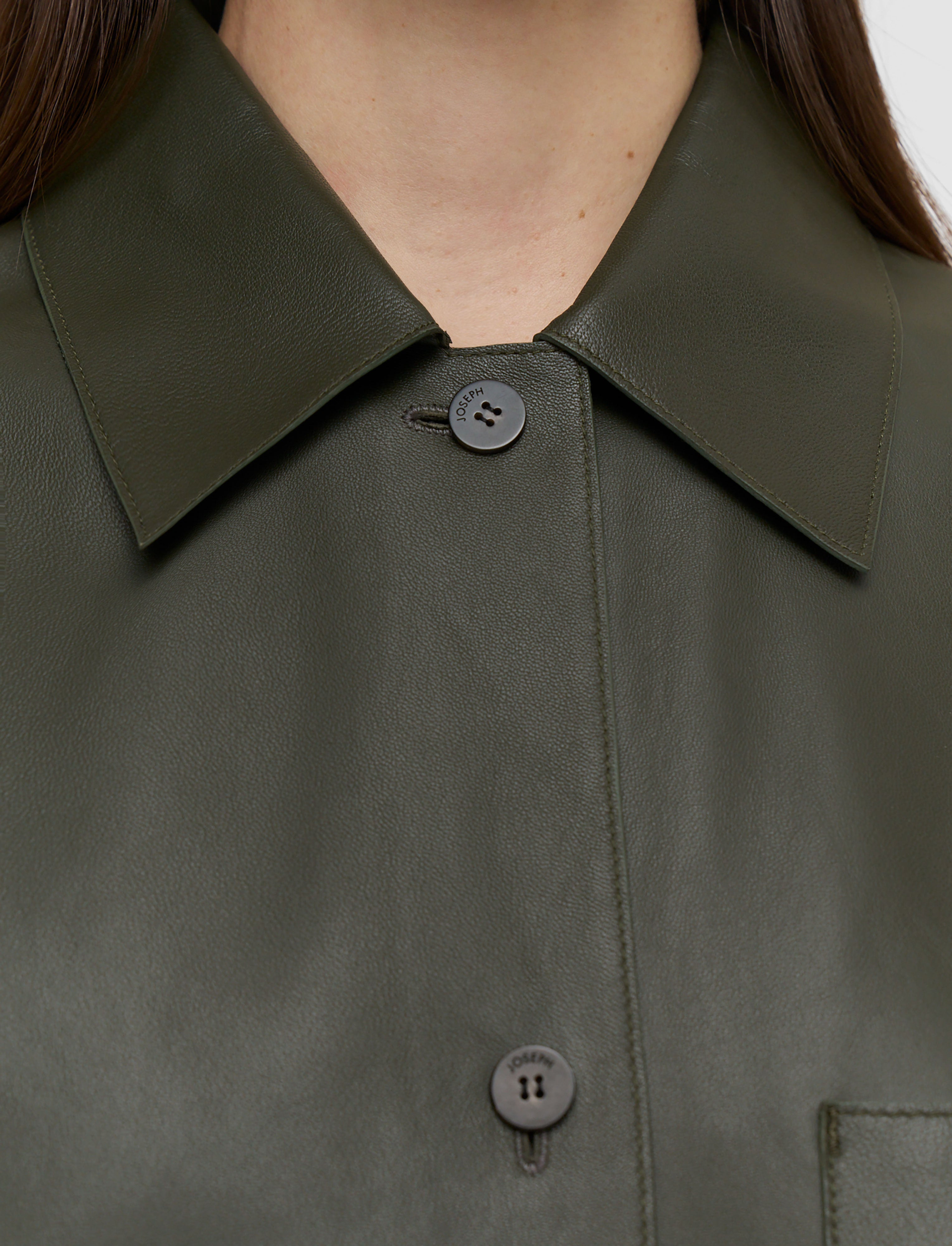 green-penna-soft-nappa-leather-overshirt-JOSEPH