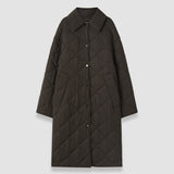 Black Penny Quilted Coat - Joseph