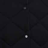 Black Penny Quilted Coat - Joseph