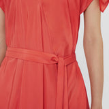 Robe Plumet en soie habotaï