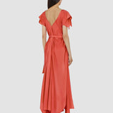 Robe Plumet en soie habotaï
