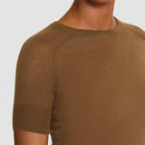 Brown Poena Cashair Top - Joseph