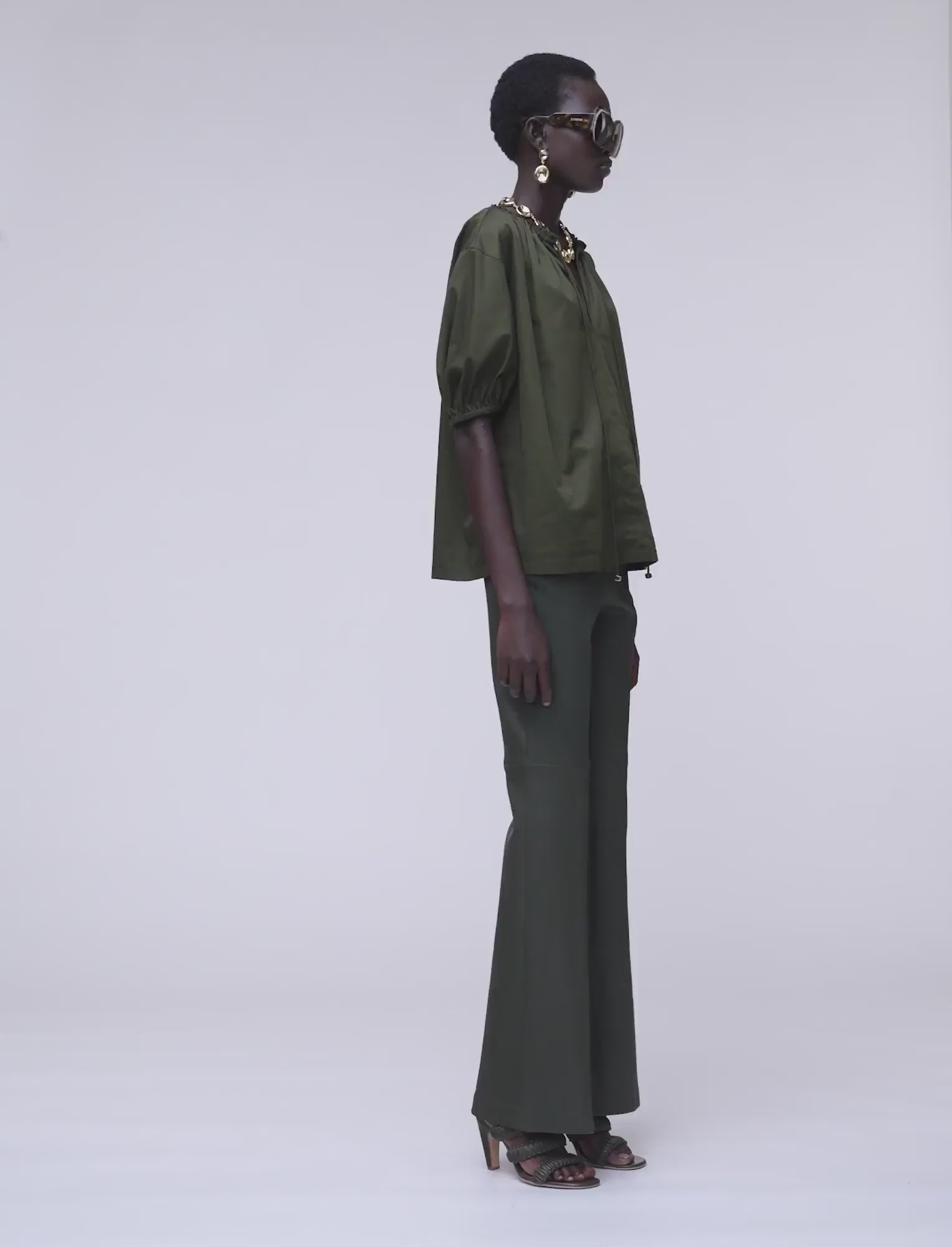 green-tafira-leather-stretch-trousers-JOSEPH