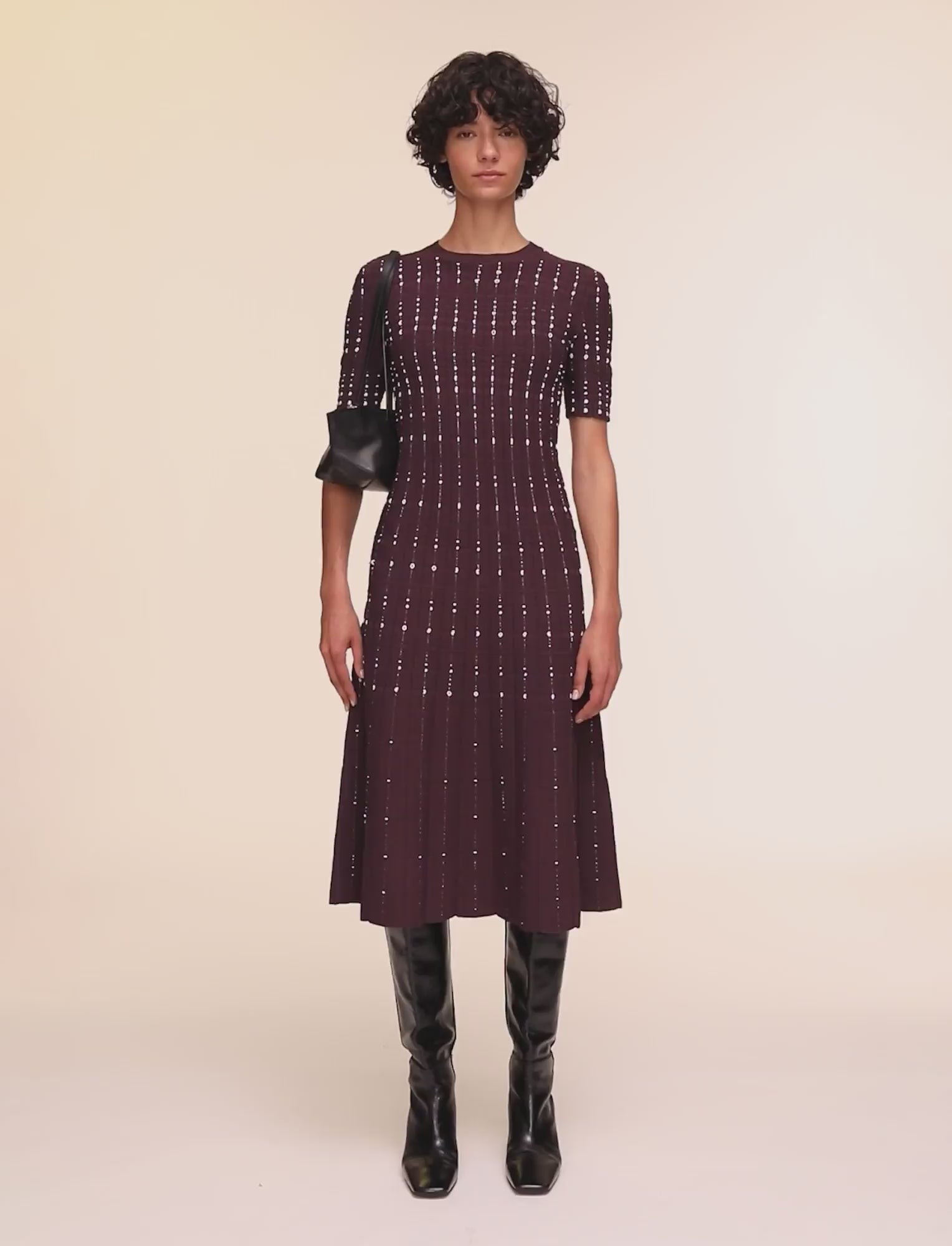 violet-robe-a-rayures-discontinues-JOSEPH
