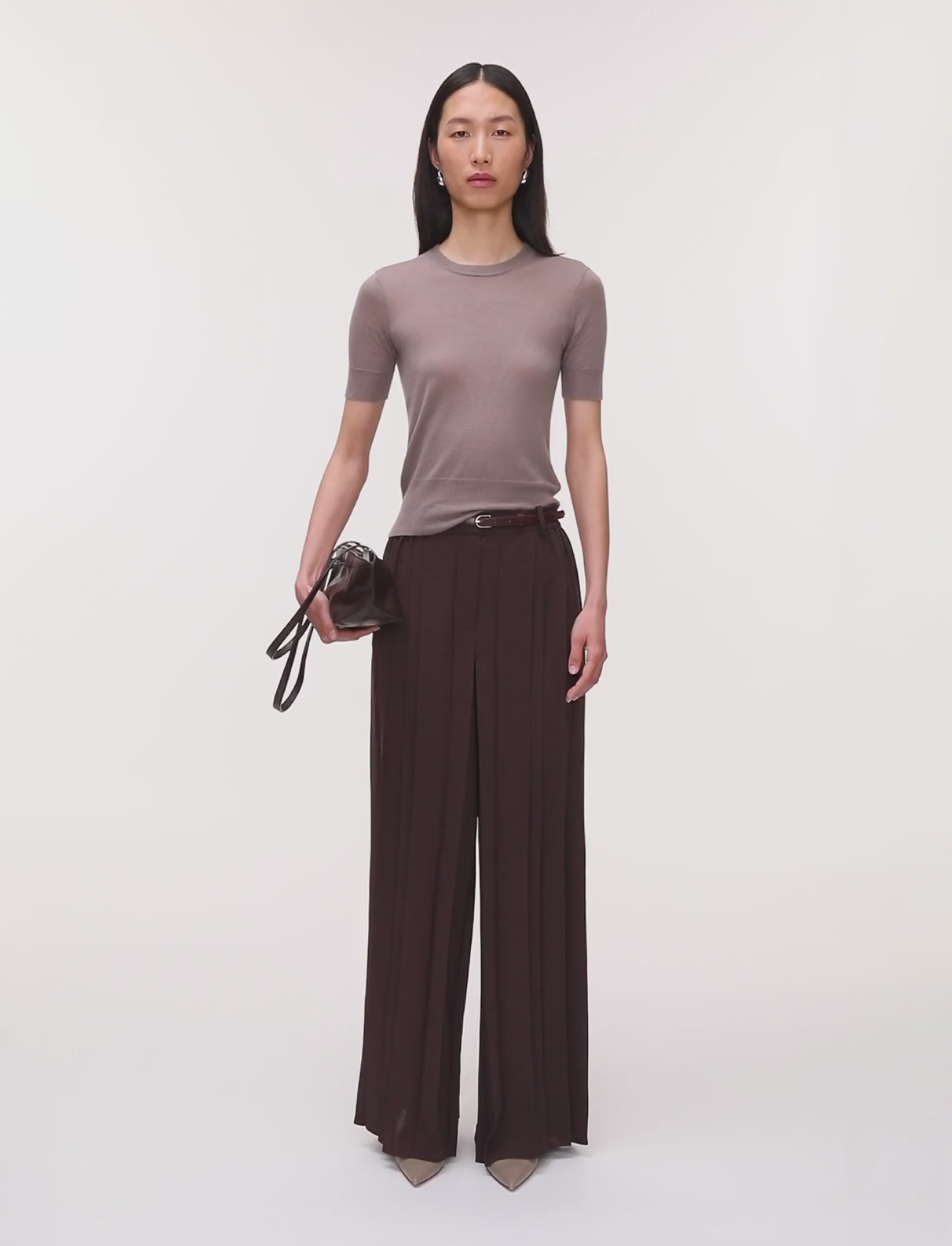 brown-tibre-airy-plisse-trousers-JOSEPH