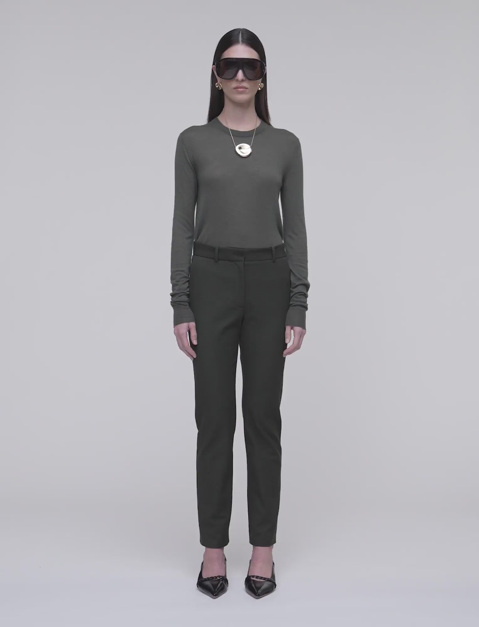 vert-pantalon-coleman-long-en-gabardine-stretch-JOSEPH