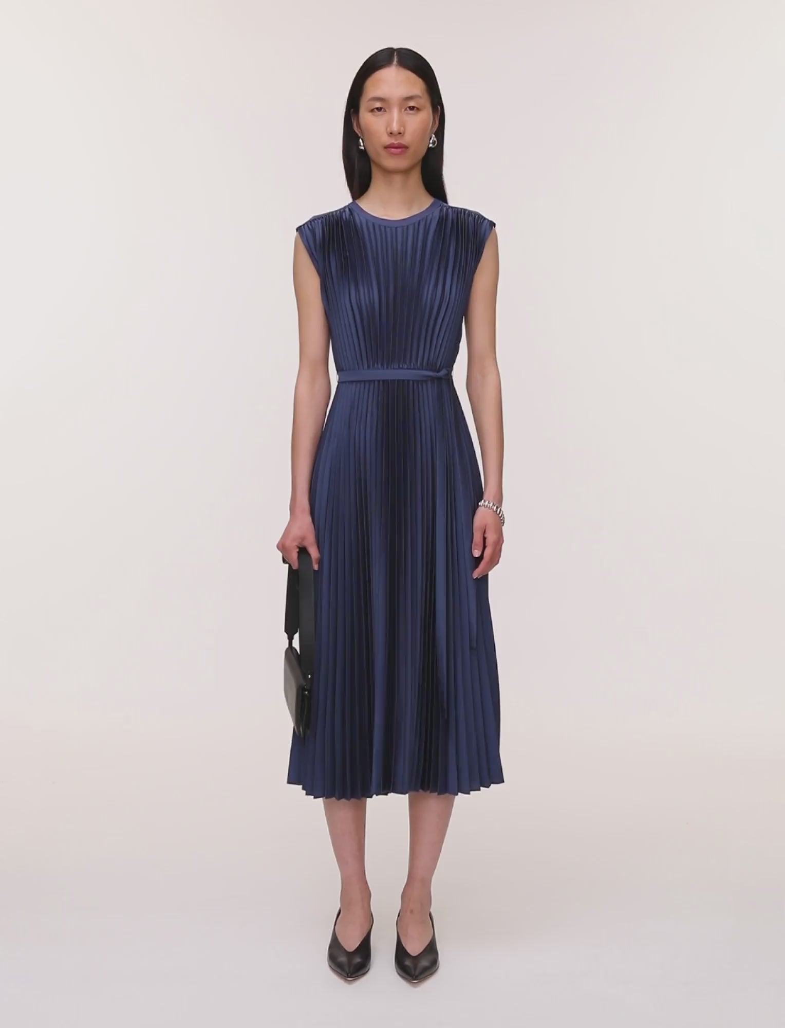 blue-volta-knit-weave-plisse-dress-JOSEPH