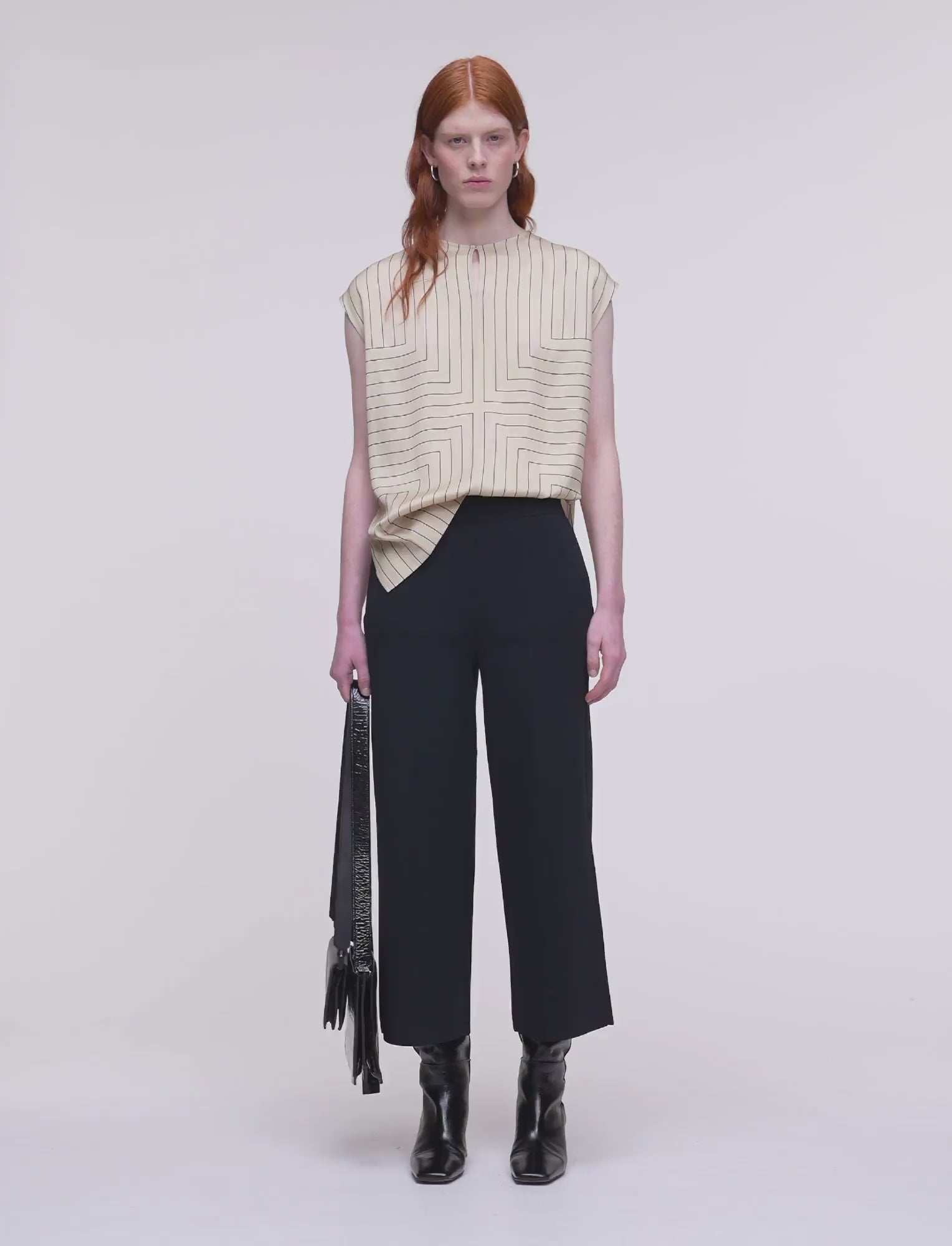 black-viscose-knit-stretch-culottes-JOSEPH
