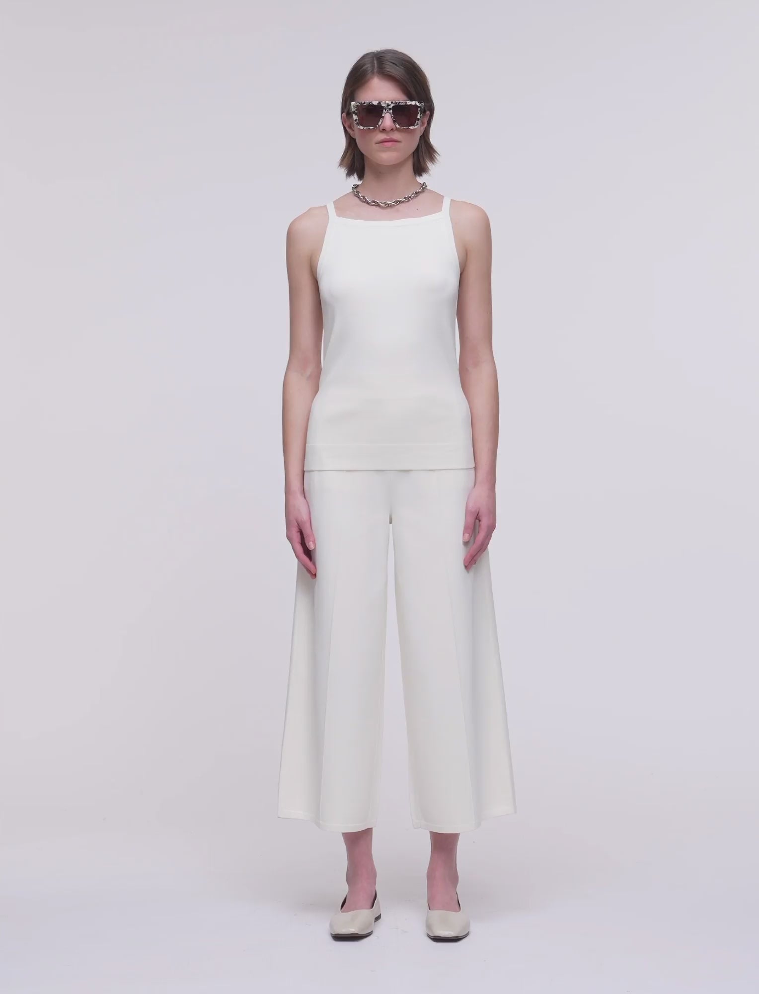 white-viscose-knit-stretch-vest-top-JOSEPH