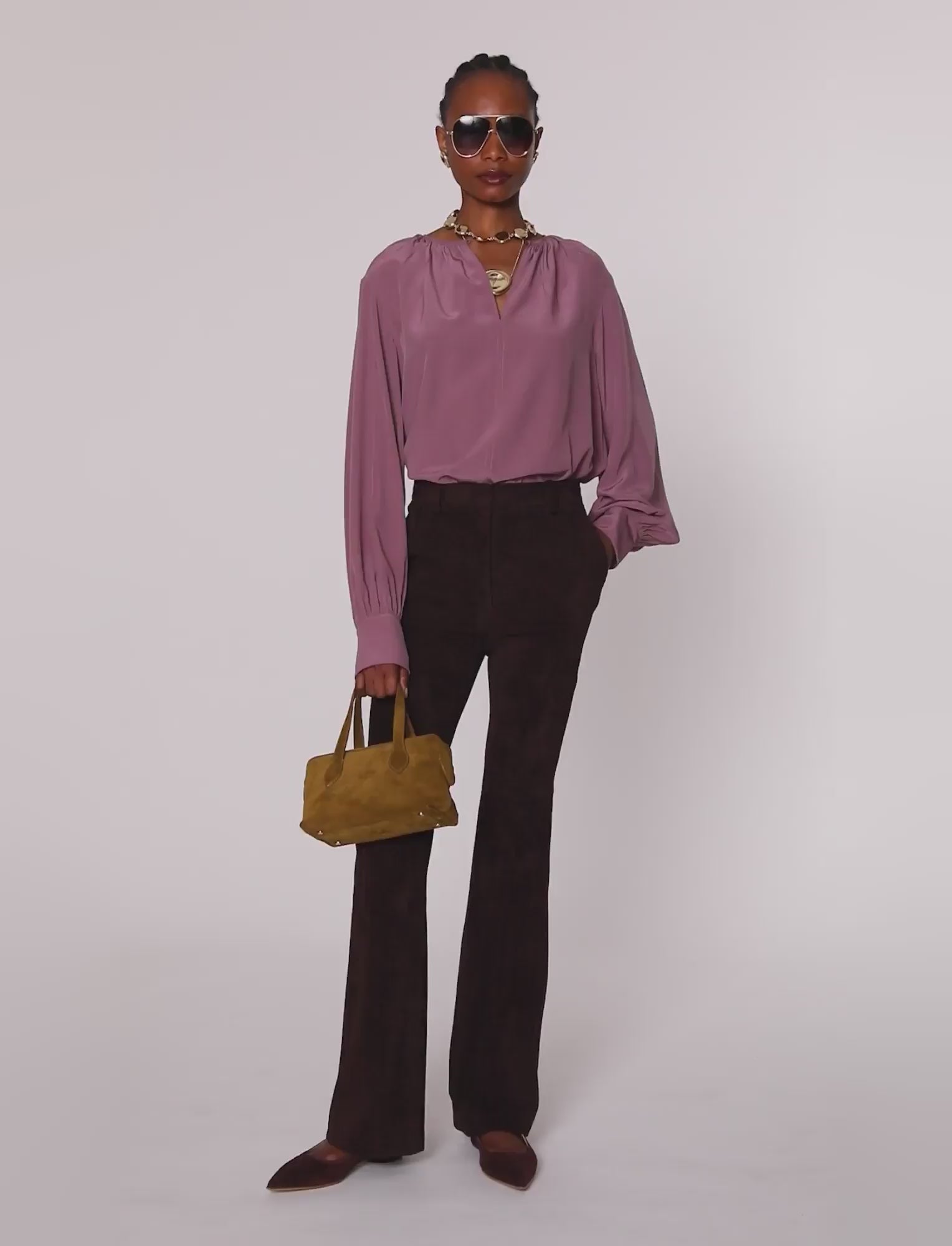 purple-tafira-suede-stretch-trousers-JOSEPH