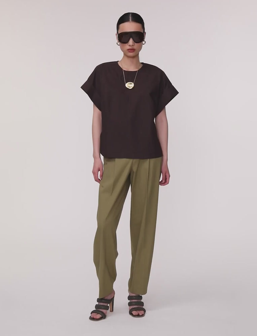 brown-fassia-cotton-poplin-blouse-JOSEPH
