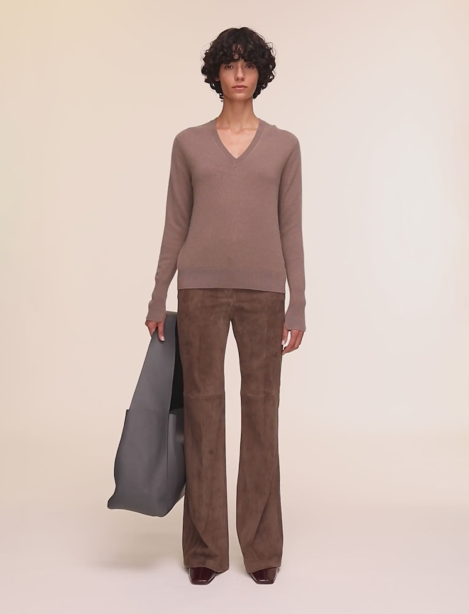 brown-light-pure-cashmere-v-neck-jumper-JOSEPH