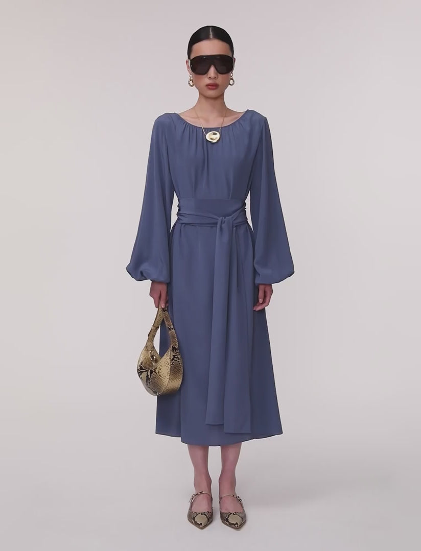 bleu-robe-cupid-en-crepe-de-soie-JOSEPH