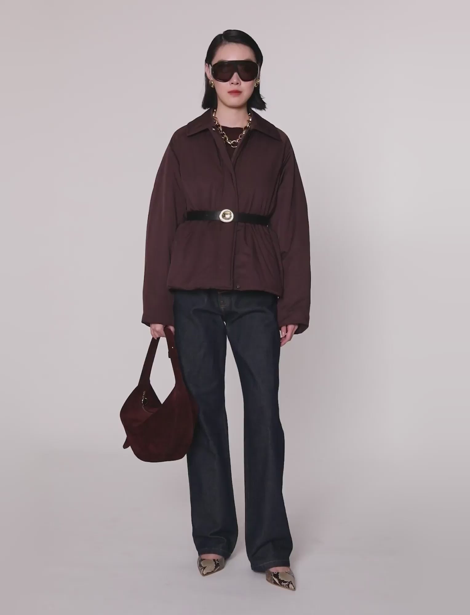 violet-veste-luca-matelassee-JOSEPH